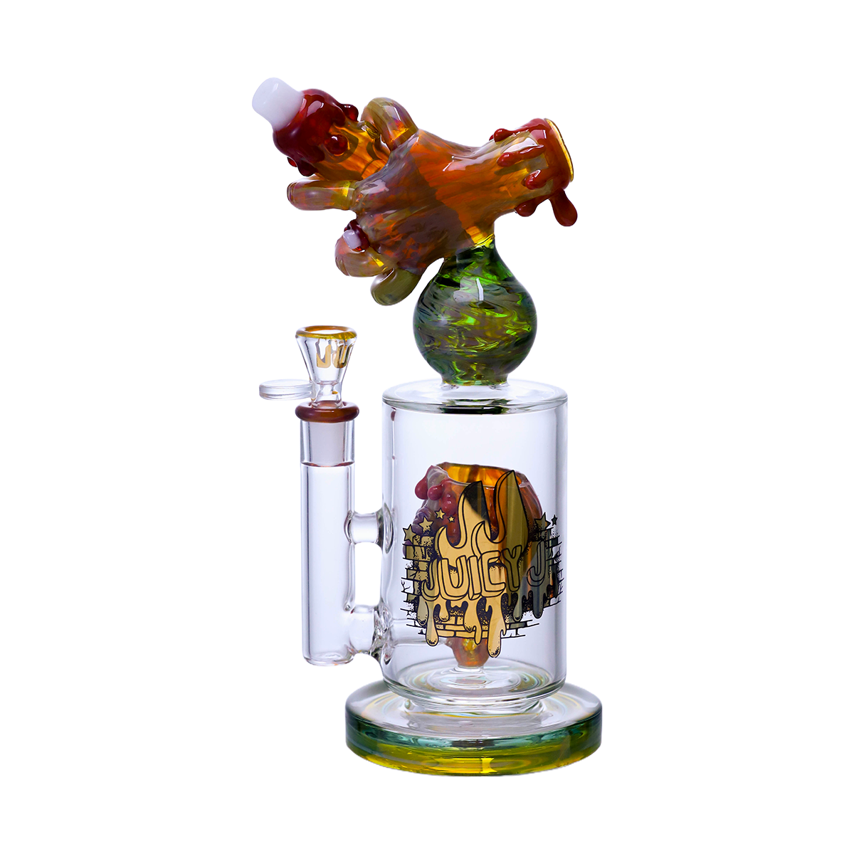 Alien Caterpiller trapped in science